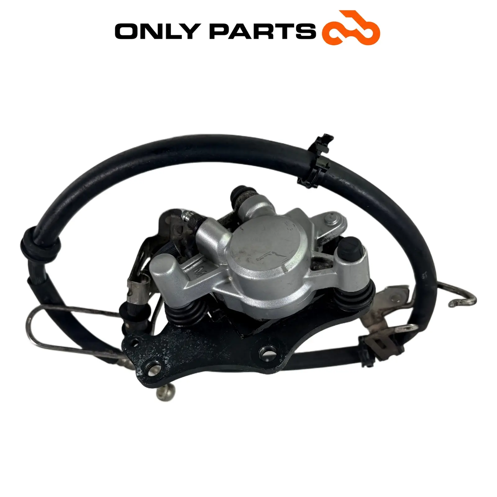 pinza freno anteriore + tubo freno Yamaha Xenter 150cc usato — foto reale 1