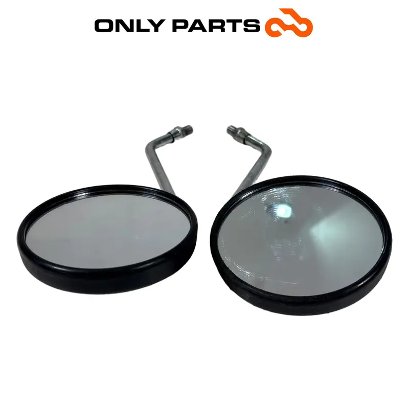 COPPIA SPECCHIETTI RETROVISORI ORIGINALI NERI ENDURO YAMAHA DT 125 2005 MIRRORS — 5