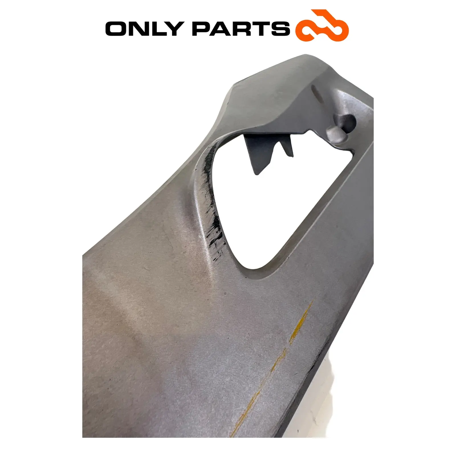 Carena Sottopedana Sinistra Grigio Honda SH 300 2011 OEM 64326-KTW-9000 L Lower Honda SH 300cc 2011 Grigio usato — foto reale 6