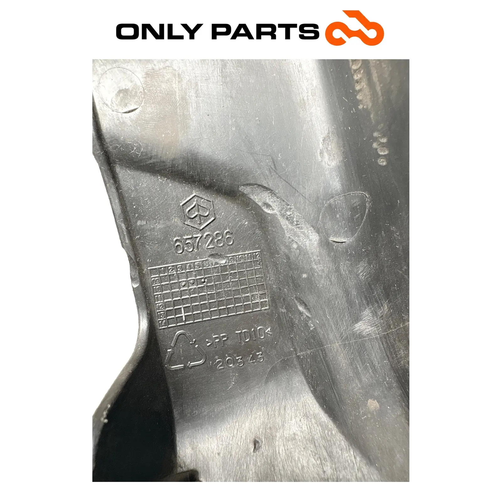 Cover Protezione Coperchio Pompa Acqua 657286 Piaggio Beverly  300cc usato — foto reale 2