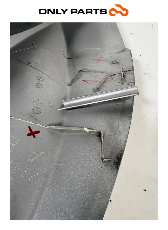 FIANCATA SCUDO SINISTRA SX GRIGIO YAMAHA XENTER 150 2015 52S-F835U DIFETTO FOTO — 3