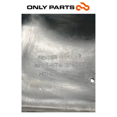 Parafango Posteriore Interno Paraspruzzi Honda SH 300 2011 OEM 80105-KTW-9000 Honda SH 300cc 2011 Grigio usato — foto reale 7