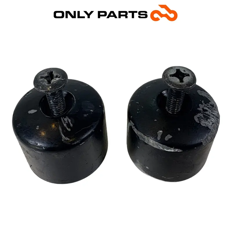 COPPIA CONTRAPPESI BILANCIERI TERMINALI MANUBRIO HONDA SH 300 2011 / BAR ENDS — 2