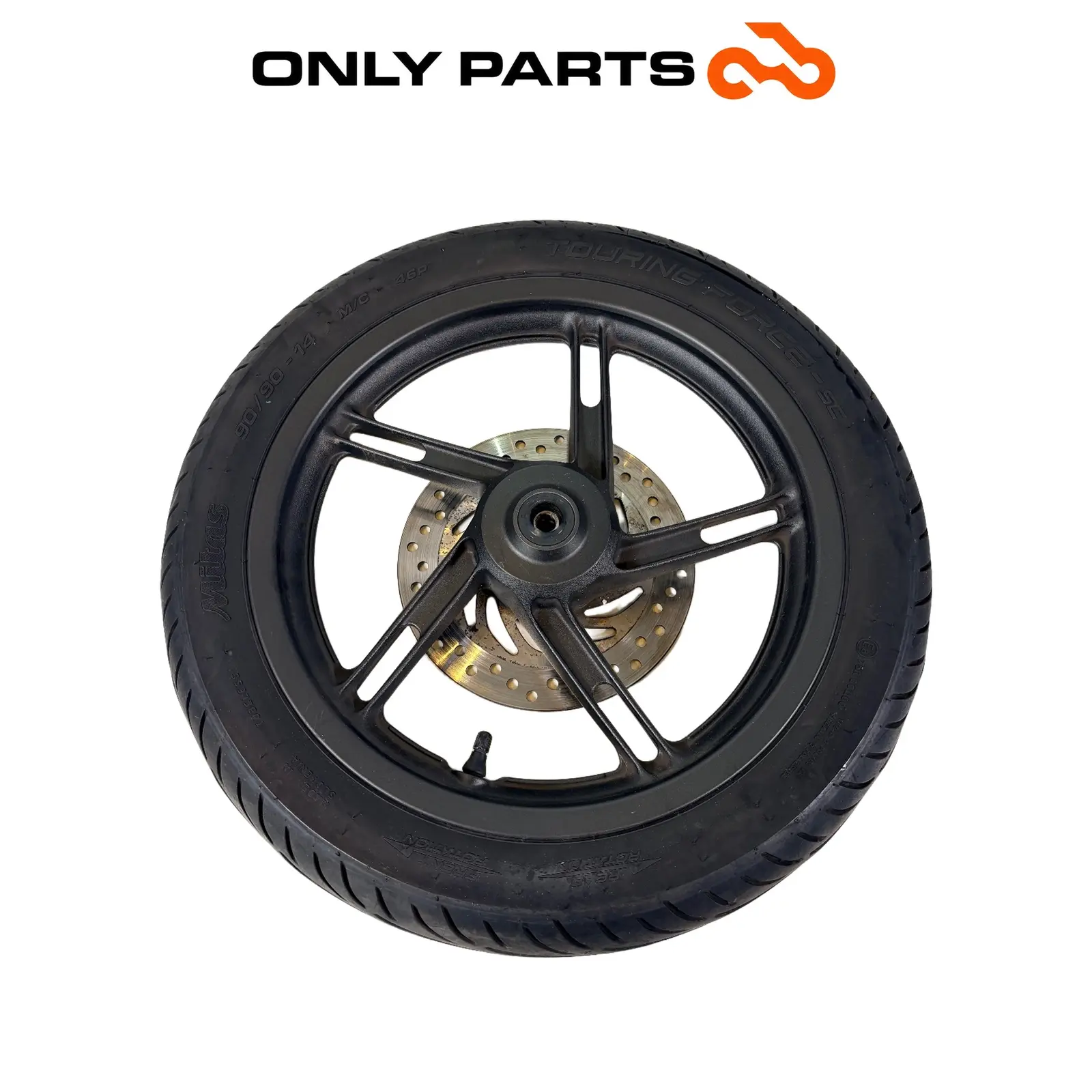Ruota anteriore + disco Honda PCX 125cc 2014 usato — foto reale 7