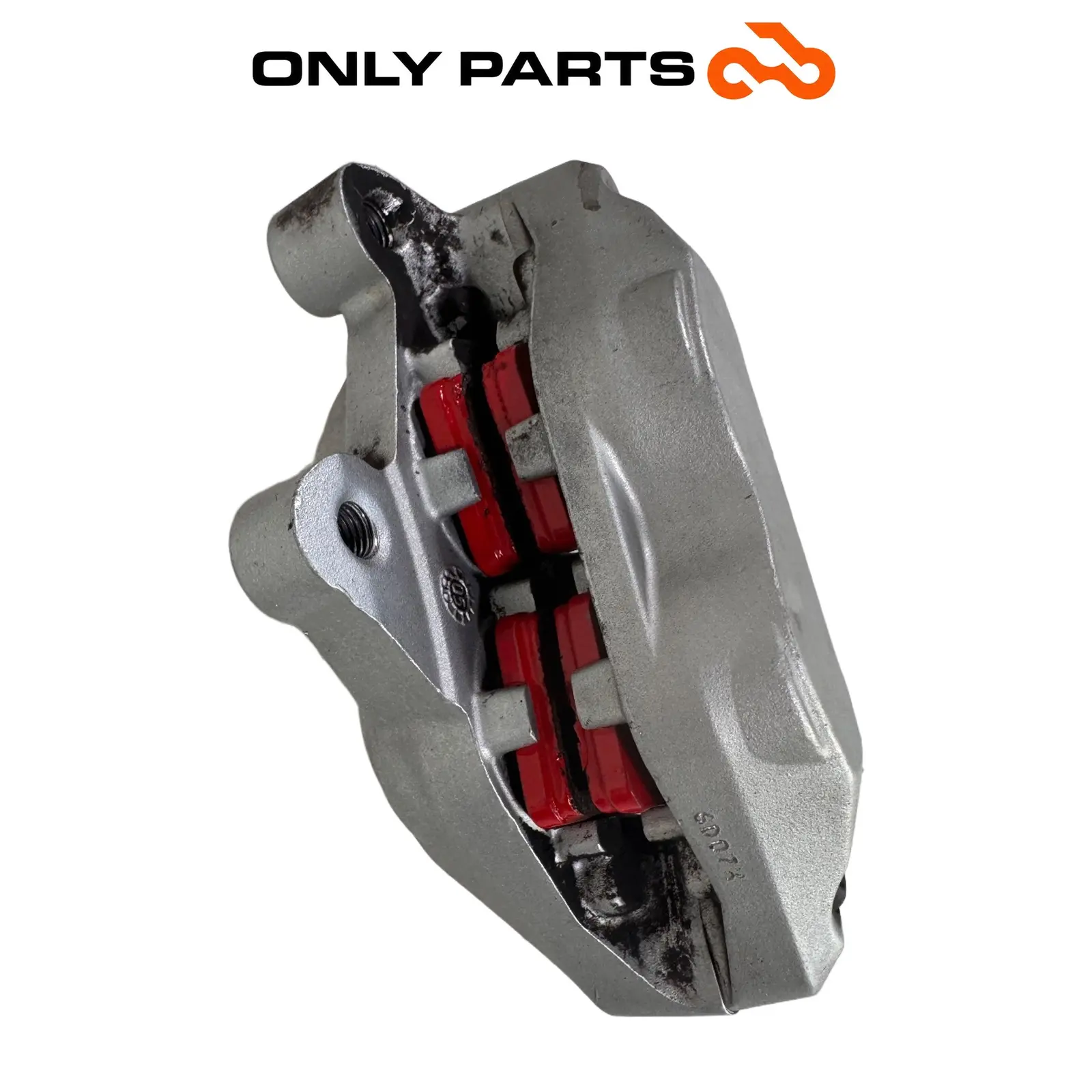 Coppia pinze freno anteriori KTM Super Duke 990cc 2006 Nero/Arancione usato — foto reale 11