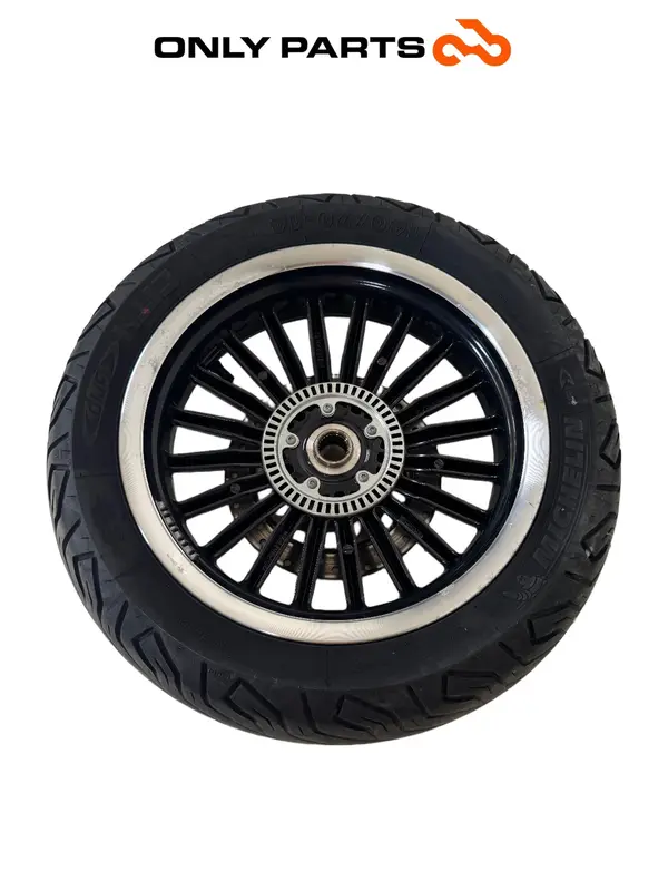 CERCHIO RUOTA POSTERIORE + DISCO ABS PIAGGIO BEVERLY POLICE 300 2018 REAR WHEEL — 5