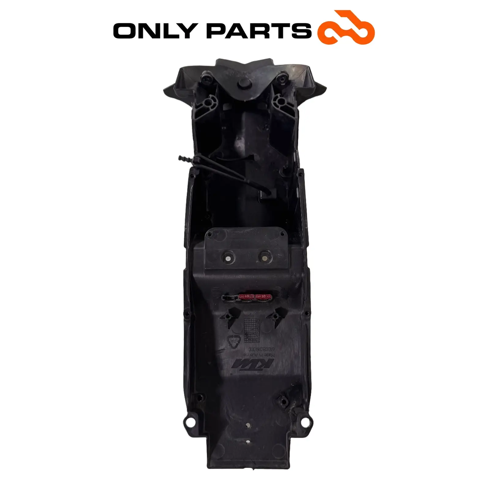Sottocodone posteriore KTM Super Duke 990cc 2006 Nero/Arancione usato — foto reale 4