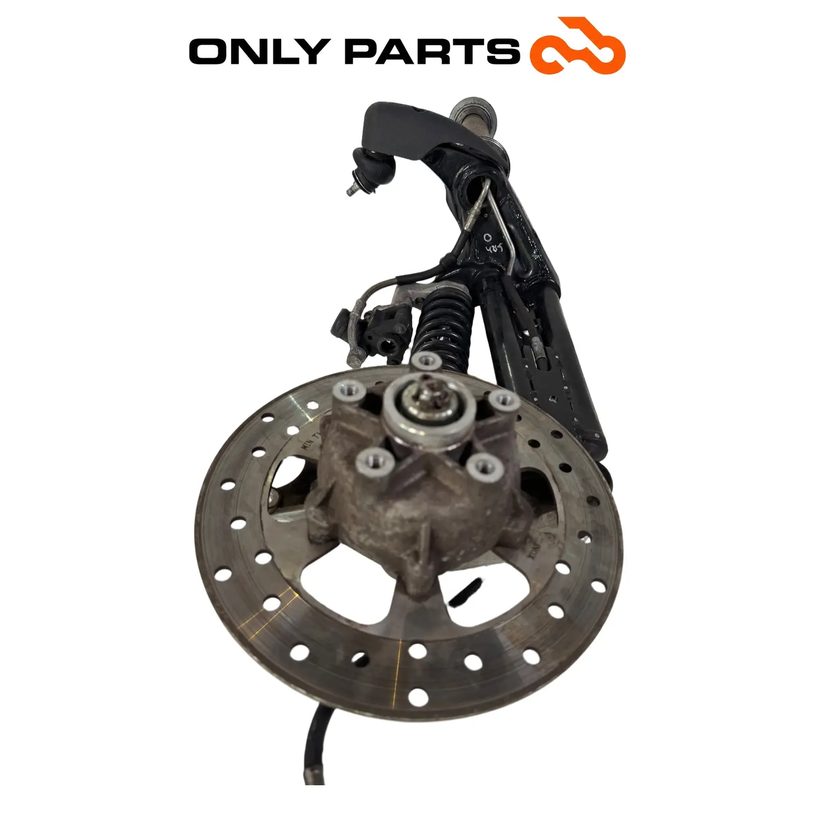 forcella anteriore SX Piaggio MP3 250cc 2009 Grigio usato — foto reale 13
