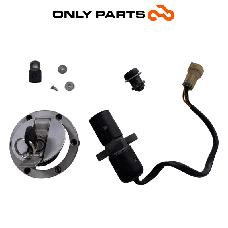 BLOCCHETTO KIT CHIAVI SERRATURE COMPLETO KTM SUPER DUKE 990 CC 2006 LOCK KIT — 4