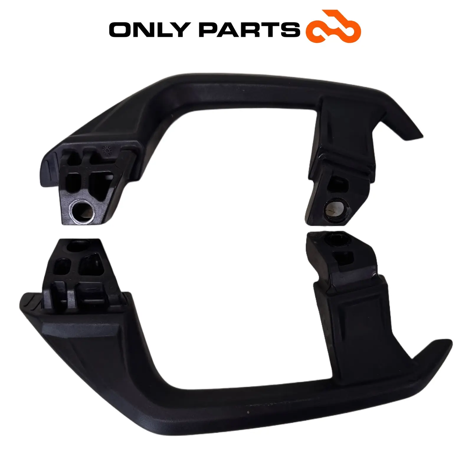 Coppia maniglie posteriori passeggero BMW C 400 X 400cc 2020 Blu usato — foto reale 9