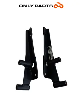 Used TOP CASE PLATE MOUNTING BRACKETS HONDA PCX 125CC 2011 RACK Honda PCX 125cc 2011 Grigio — real photo 4