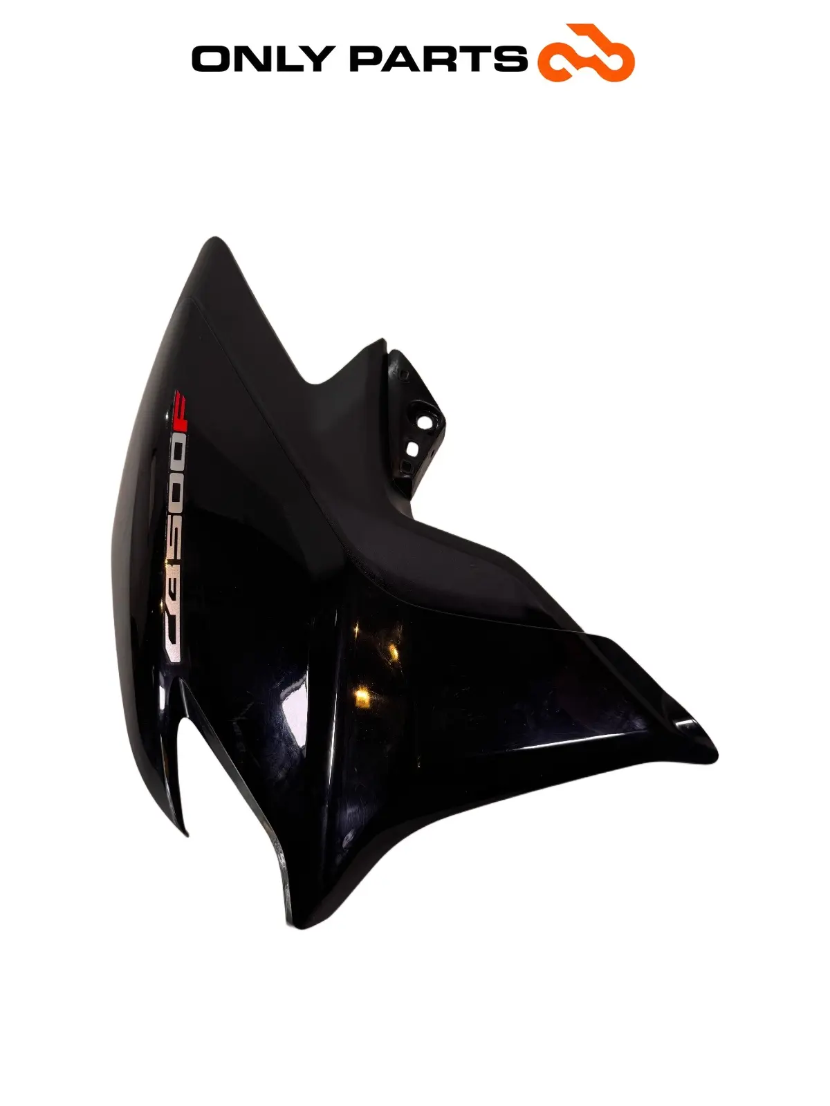 Fianchetto laterale SX / cover radiatore Honda CB 500 F 500cc 2014 Nero usato — foto reale 4