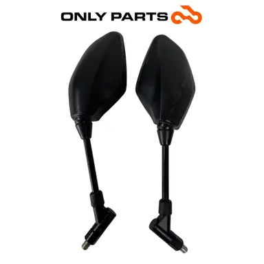 Coppia specchietti retrovisori Yamaha Tracer 900cc 2019 Nero usato — foto reale 4