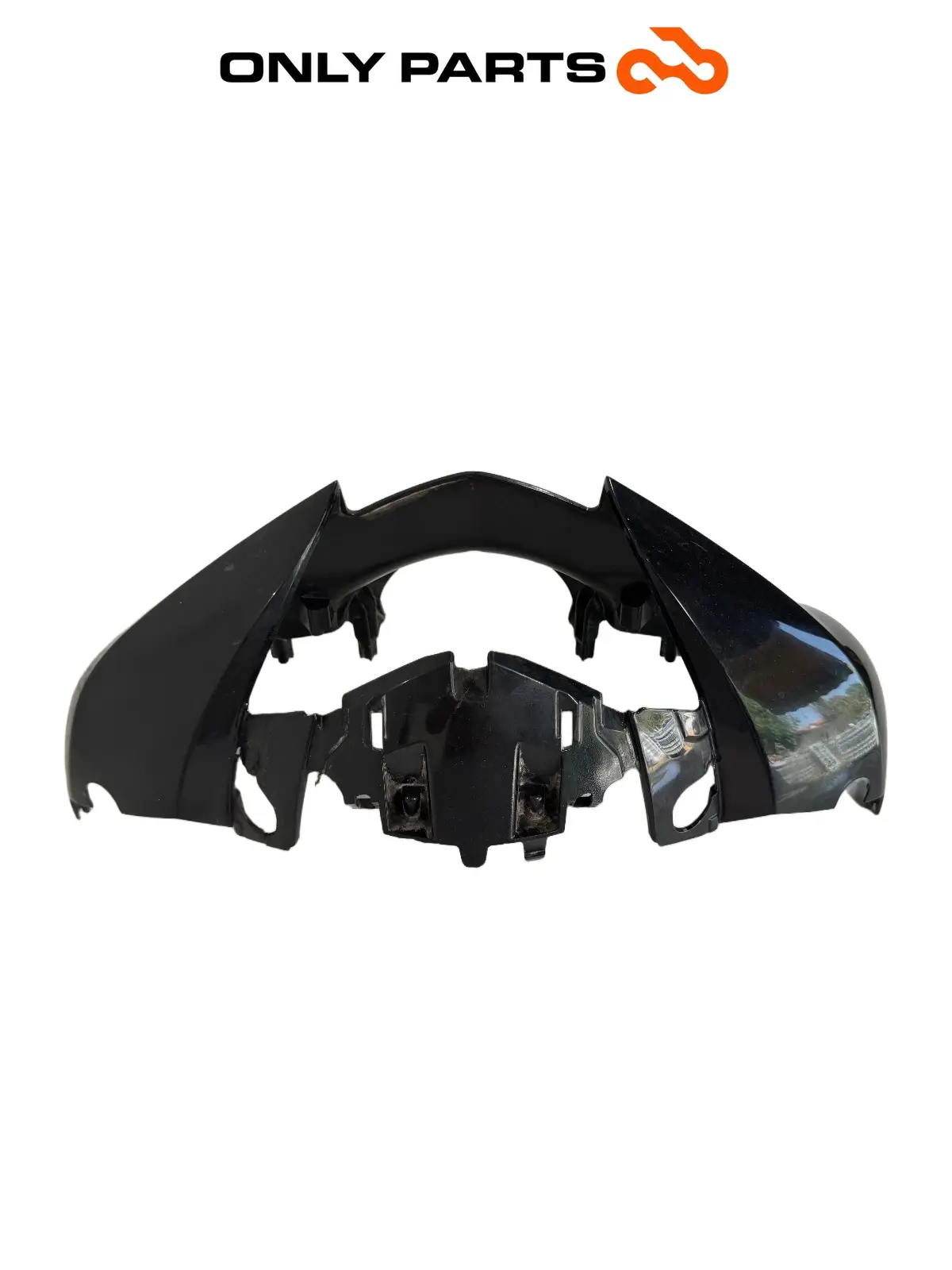 Gebrauchte LENKERVERKLEIDUNG VORNE HONDA SH 150 2017 OEM 53205-K77-D000 Honda SH 150cc 2017 Nero — echtes Foto 8