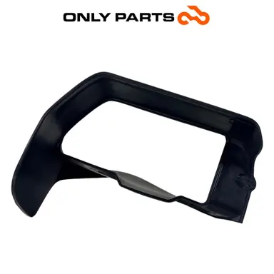 Mascherina di finitura in plastica nera con apertura (trim panel) BMW R 850 R 1997 BMW R 850 R usato — foto reale 3