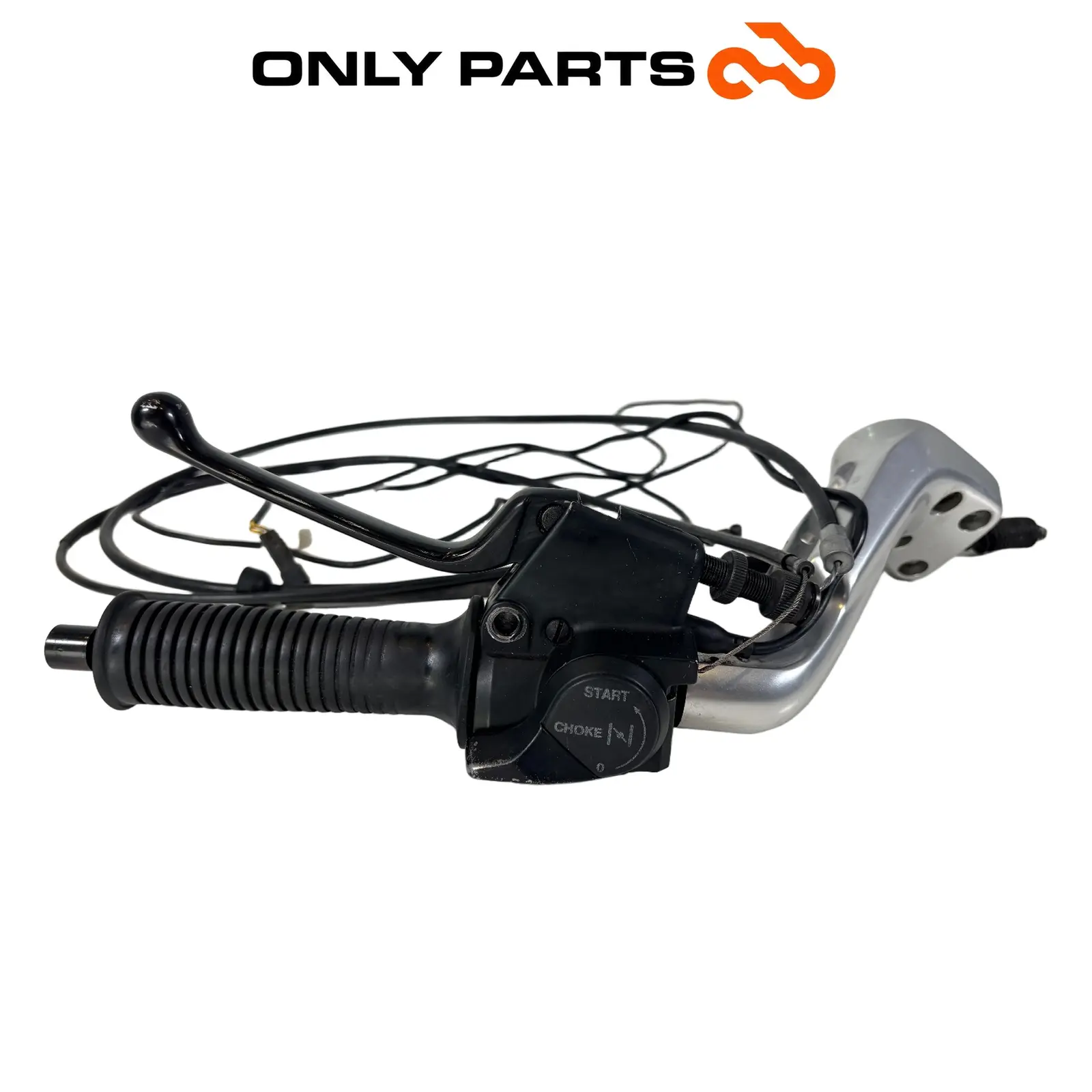 Semimanubrio destro con comando gas, blocchetto, pompa freno e cavi BMW R 850 R 1997 BMW R 850 R usato — foto reale 2