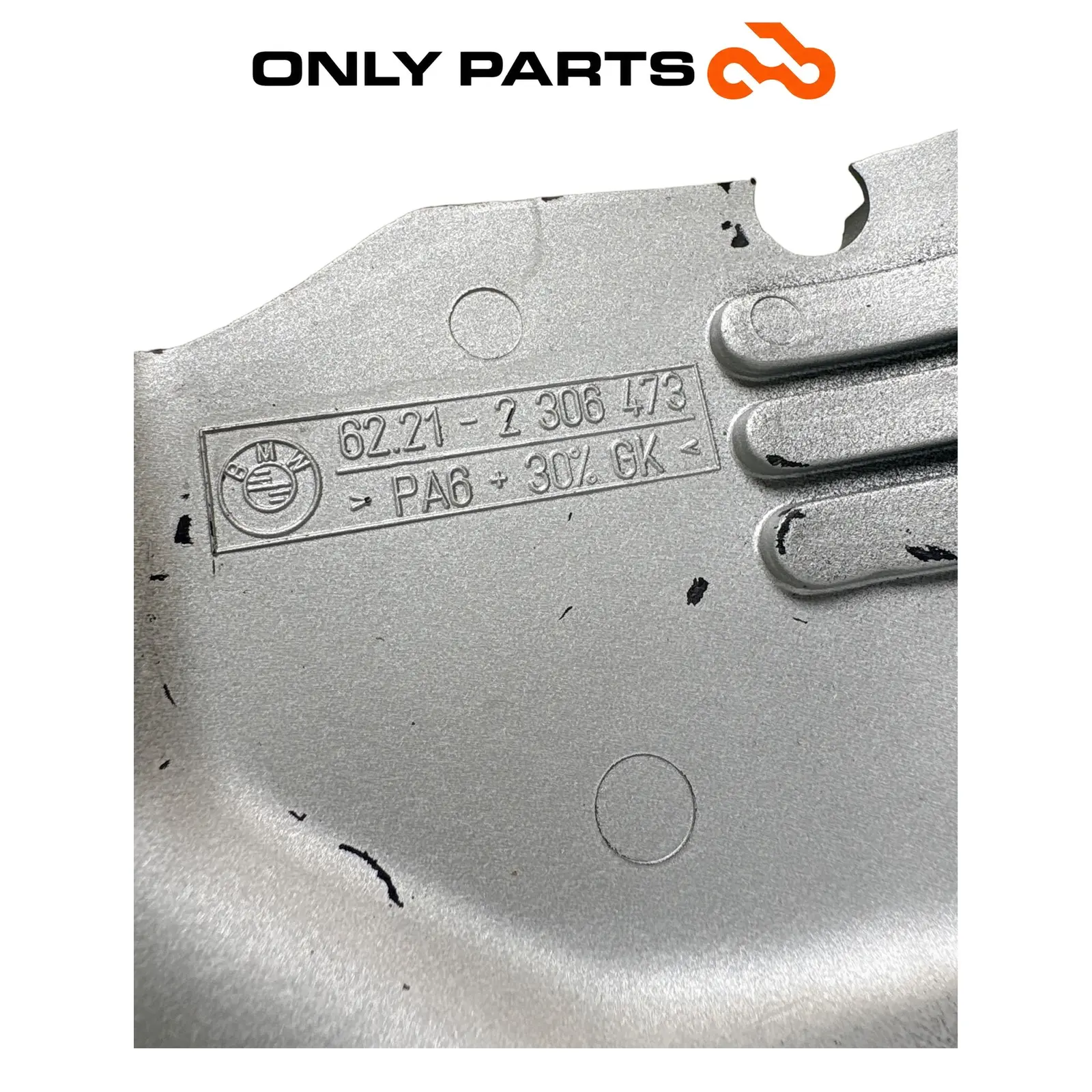 Protezione testata cilindro in plastica grigia (cylinder head cover) BMW R 850 R 1997 BMW R 850 R usato — foto reale 9