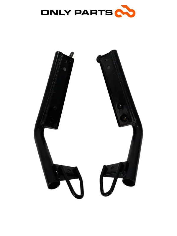 COPPIA SUPPORTI TELAIO PEDANA DX + SX HONDA PCX 125 CC 2011 STAY FLOOR OEM — 2
