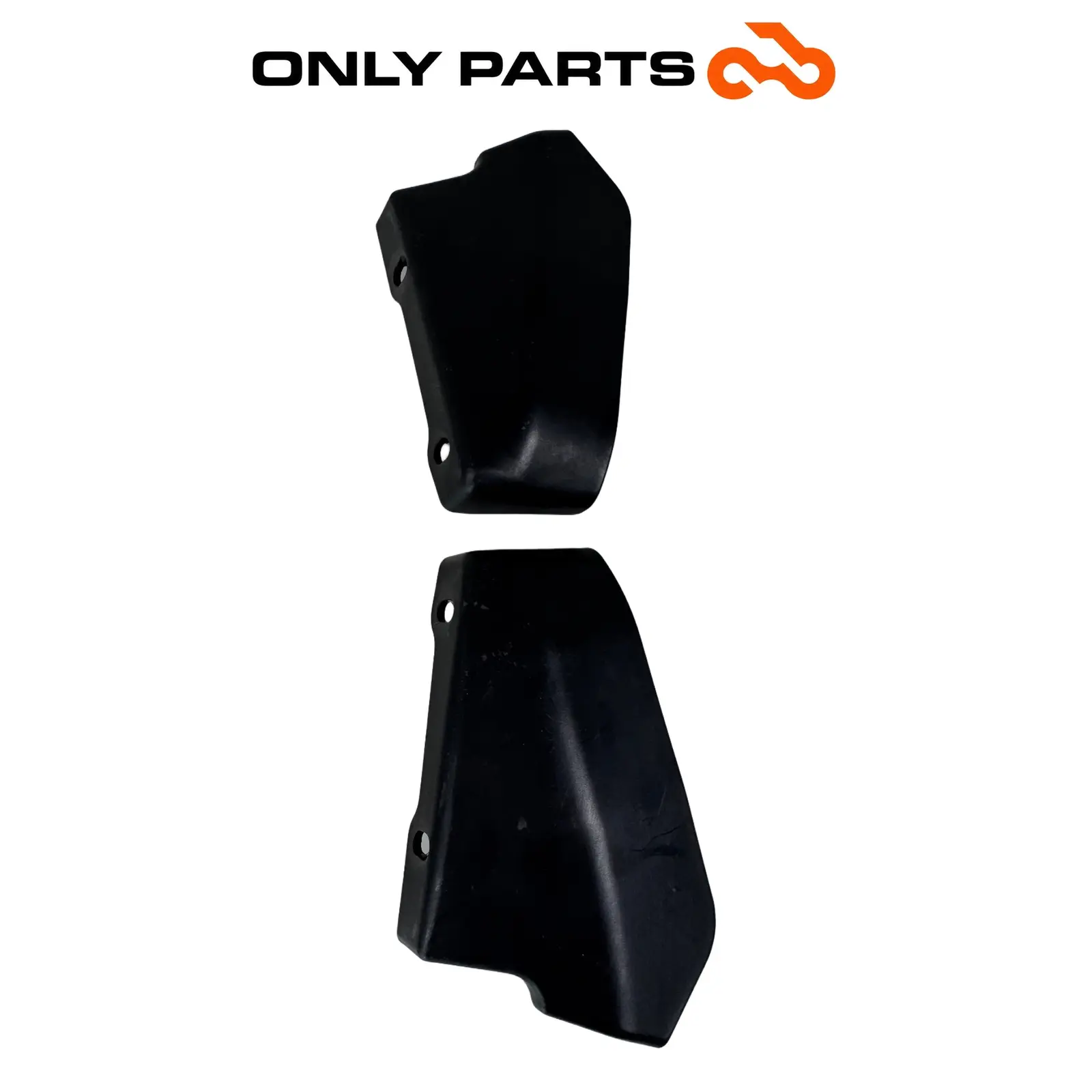 Coppia coperture cerniere DX + SX 623172 Piaggio MP3 250cc 2009 Grigio usato — foto reale 3