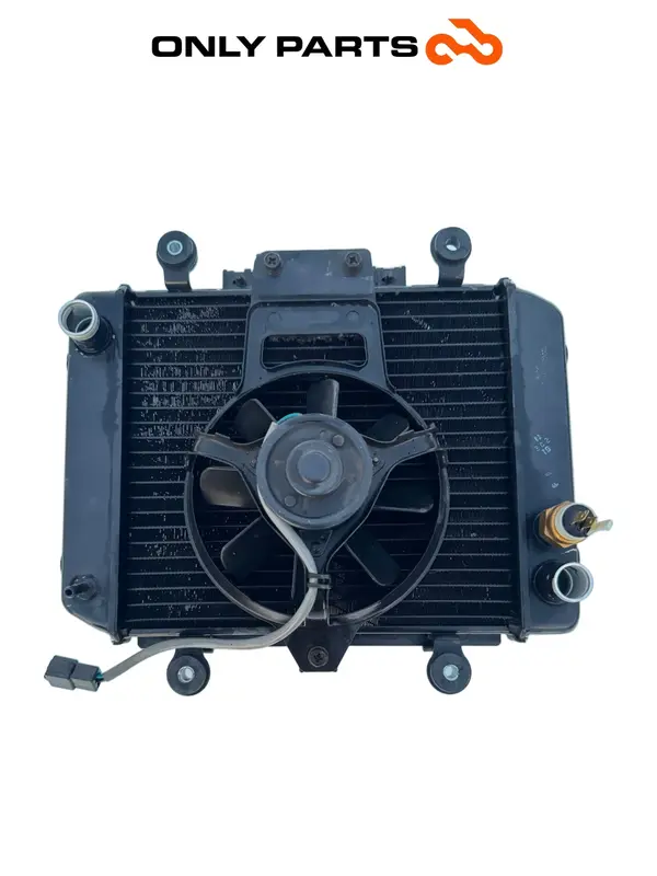 RADIATORE ACQUA + ELETTROVENTOLA KAWASAKI ER-5 ER5 500 2002 / RADIATOR FAN — 4