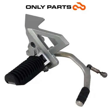 Piastra pedana sinistra con leva cambio e asta di rinvio (left footrest plate gear lever) BMW R 850 R 1997 BMW R 850 R usato — foto reale 1