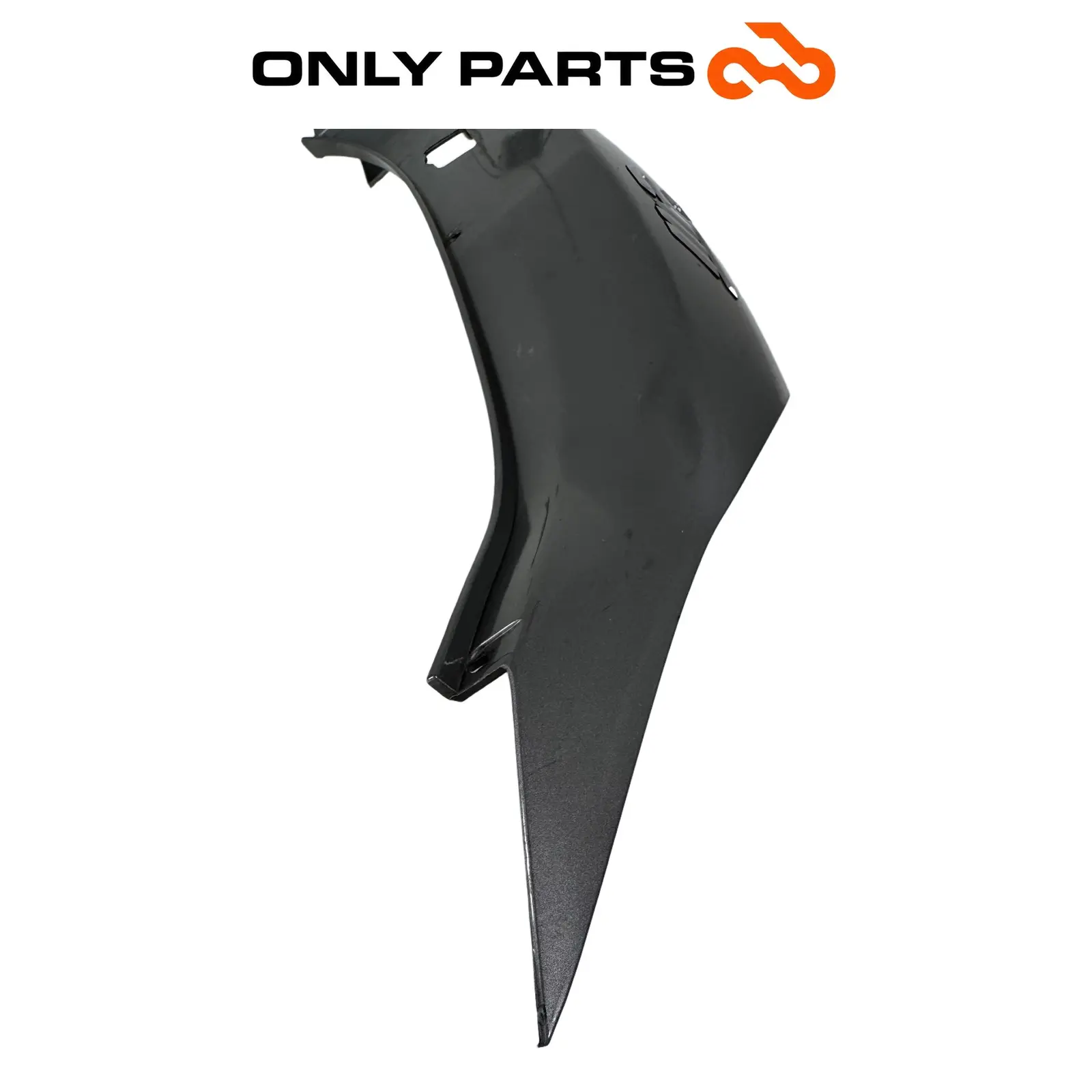 Carena posteriore DX Piaggio MP3 250cc 2009 Grigio usato — foto reale 11