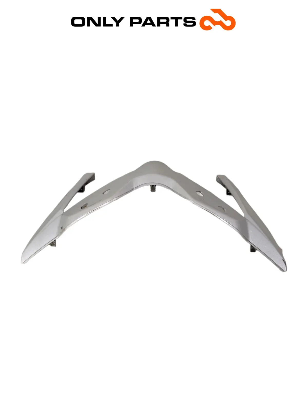 Cover manubrio faro anteriore Piaggio Mp3 Yourban 300cc 2013 Bianco usato — foto reale 3