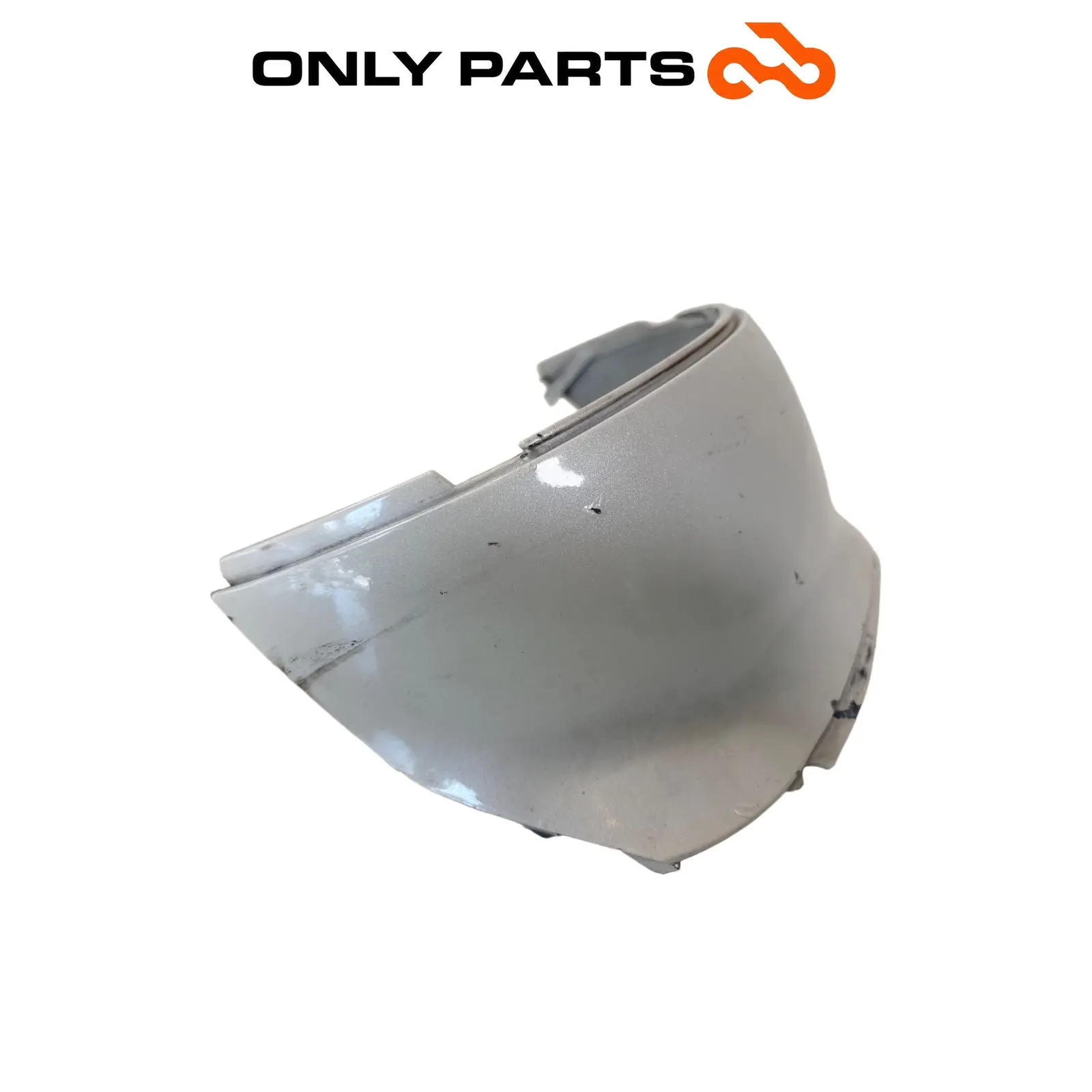 Carena frontale OEM 110083 Aprilia Scarabeo 300cc 2010 Bianco usato — foto reale 3