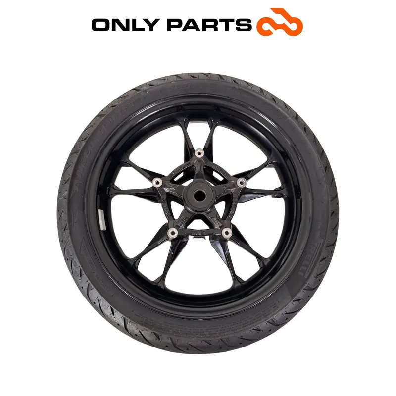 CERCHIO ANTERIORE RUOTA COMPLETA BMW C 400 X 2020 ORIGINALE K09 FRONT WHEEL RIM