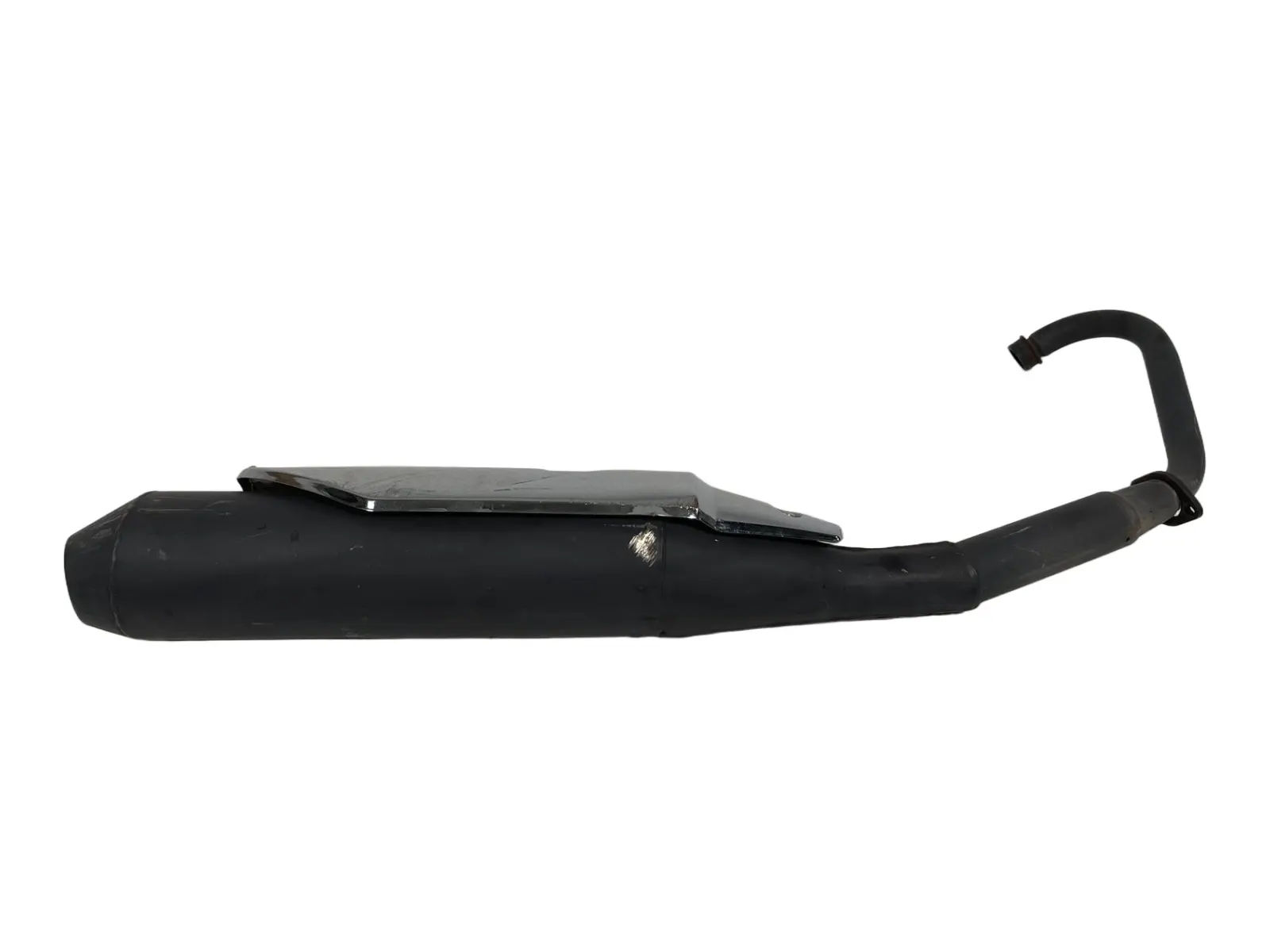 Scarico completo Honda CBF 125cc 2009 Nero usato — foto reale 6