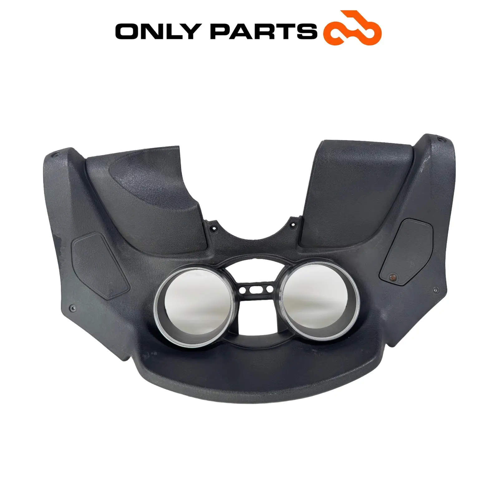 Cornice cruscotto cover strumentazione Piaggio MP3 250cc 2009 Grigio usato — foto reale 7