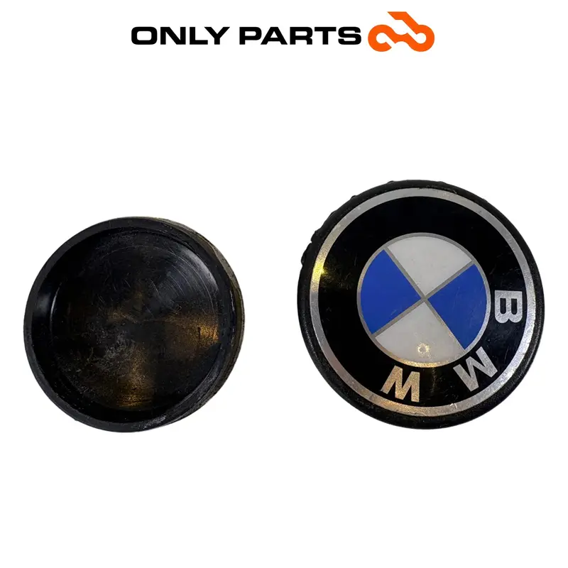 COPPIA STEMMI EMBLEMI FREGIO LOGO ORIGINALI BMW R 850 R 1997 / TANK BADGES PAIR — 4