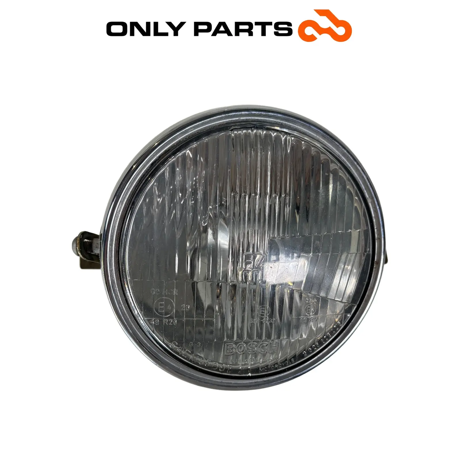 Faro anteriore tondo completo di parabola, vetro e anello cromato (headlight) BMW R 850 R 1997 BMW R 850 R usato — foto reale 8