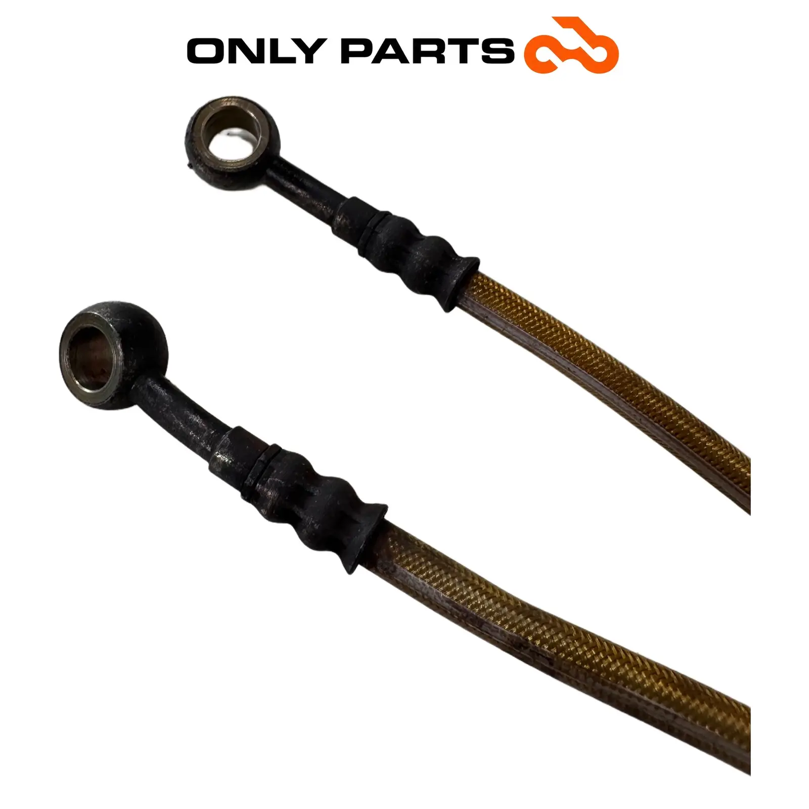 Tubo freno anteriore KTM Super Duke 990cc 2006 Nero/Arancione usato — foto reale 4