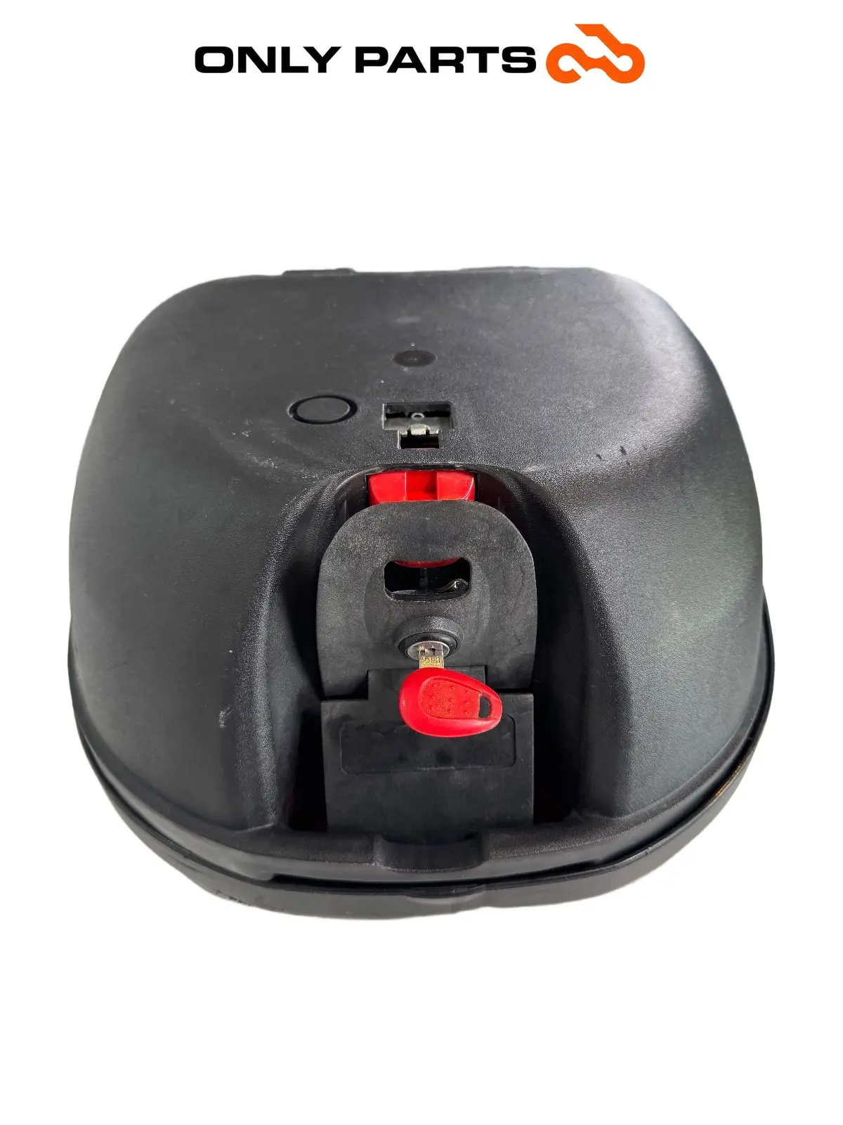Used GIVI REAR TOP CASE HELMET BOX HONDA PCX 125CC UNIVERSAL Honda PCX 125cc 2011 Grigio — real photo 10
