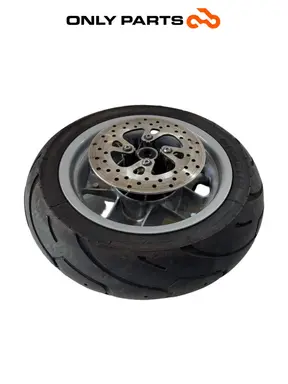 cerchio  anteriore + disco freno Mbk Skyliner  125cc 1999 Blu usato — foto reale 3