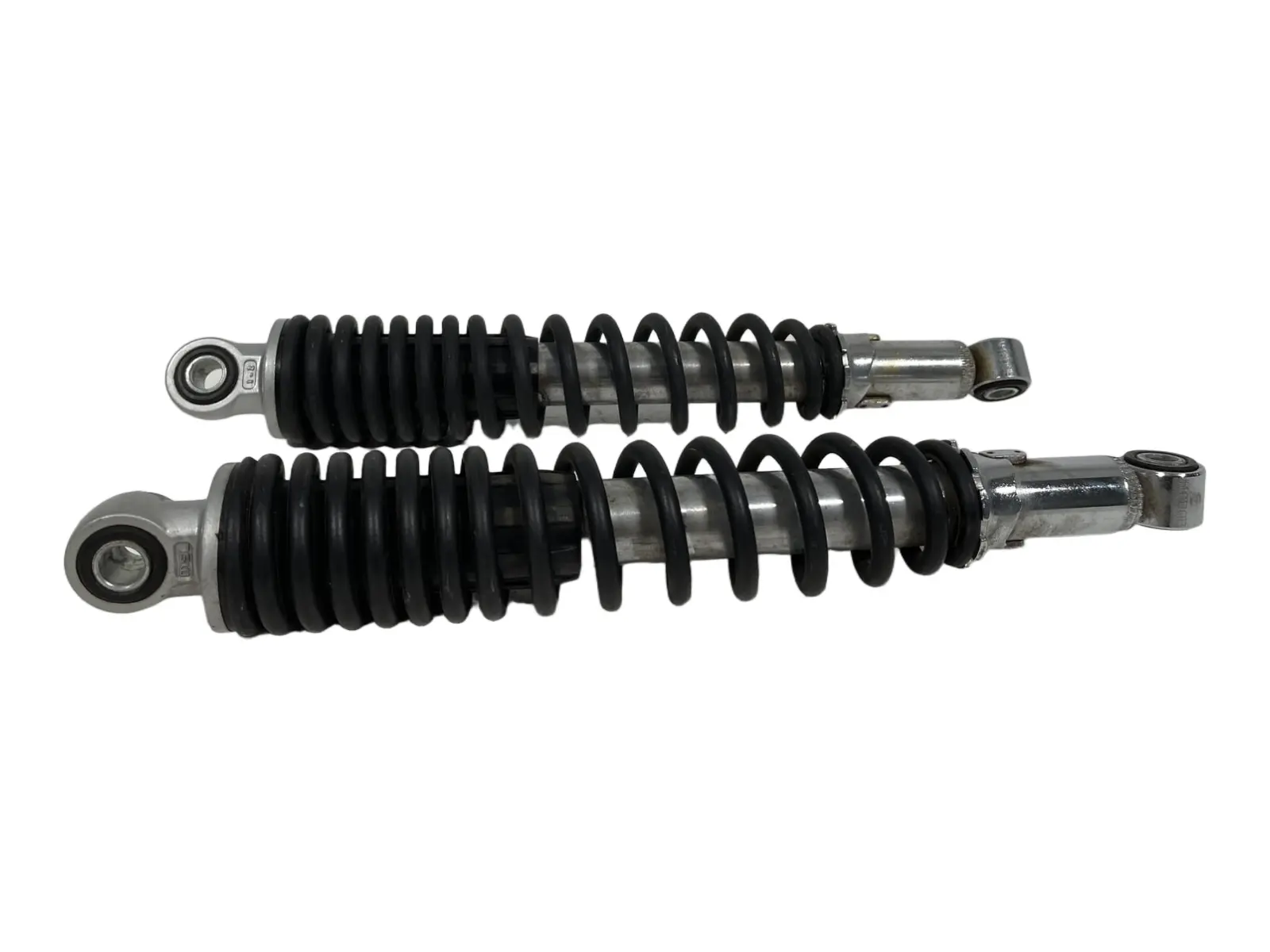 Coppia ammortizzatori posteriori Honda CBF 125cc 2009 Nero usato — foto reale 1