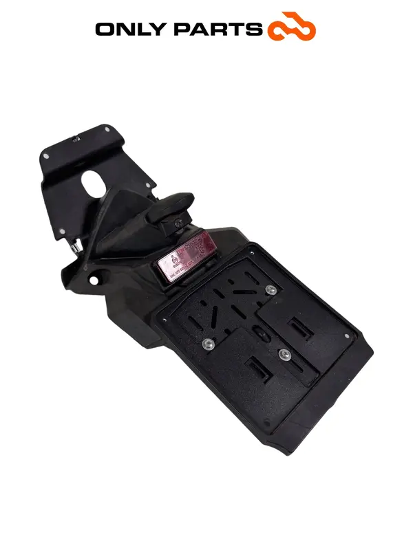 PARAFANGO POSTERIORE PORTATARGA QUADRO 350 S 2013 NERO REAR MUDGUARD HOLDER