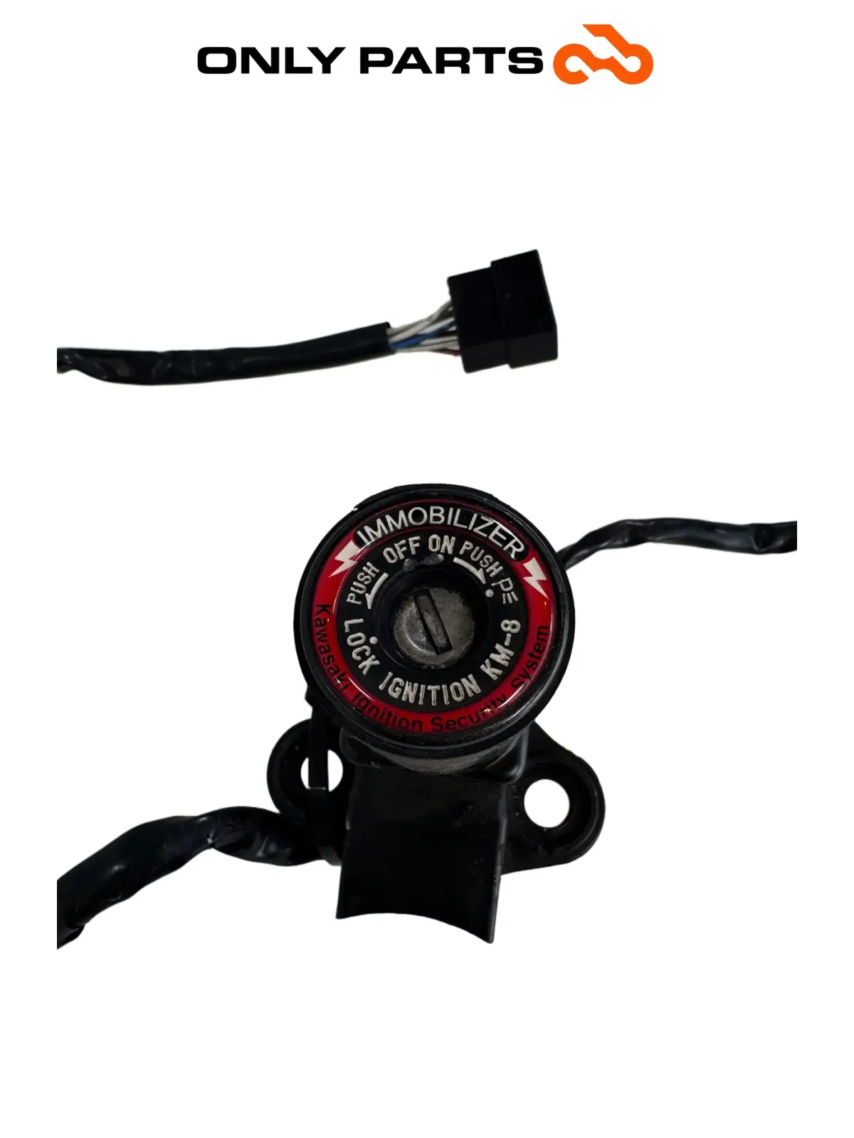 KIT CENTRALINA DENSO 21175-0053 + BLOCCHETTO KAWASAKI Z750 2004 SENZA CHIAVI Kawasaki Z 750cc 2004 Nera usato — foto reale 14