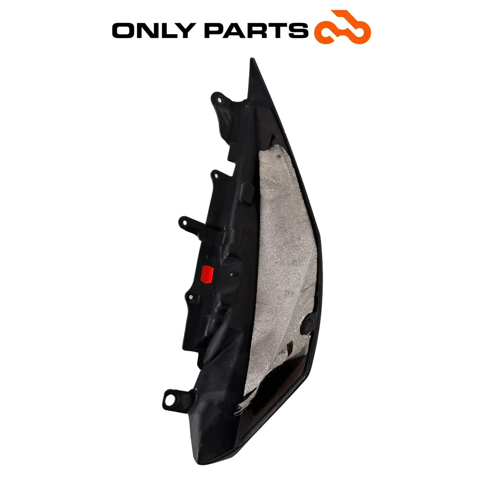 Fianchetto posteriore DX KTM Super Duke 990cc 2006 Nero/Arancione usato — foto reale 7