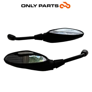 Coppia specchietti retrovisori BMW C 400 X 400cc 2020 Blu usato — foto reale 3