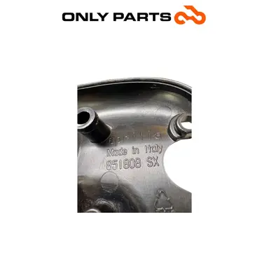 Coppia cover plastica 851808/9 Aprilia Scarabeo 300cc 2010 Bianco usato — foto reale 6
