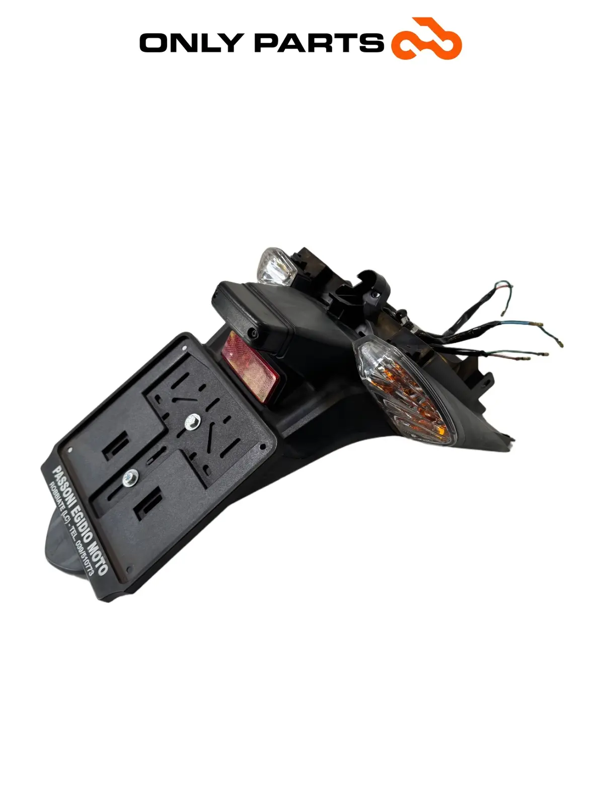 Gebrauchte KENNZEICHENHALTER HINTEN + BLINKER HONDA PCX 125 2011 Honda PCX 125cc 2011 Grigio — echtes Foto 2