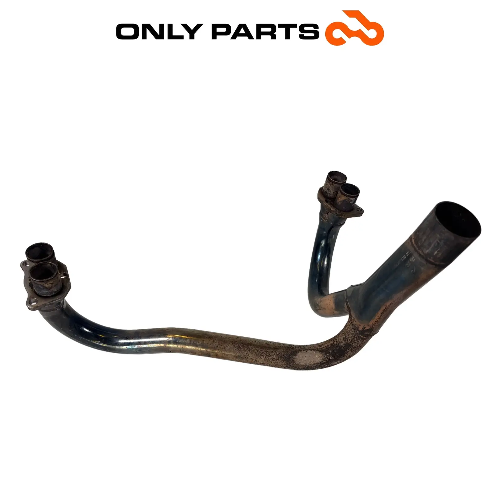 Collettori di scarico 2 in 1 con raccordo (exhaust headers) BMW R 850 R 1997 BMW R 850 R usato — foto reale 1