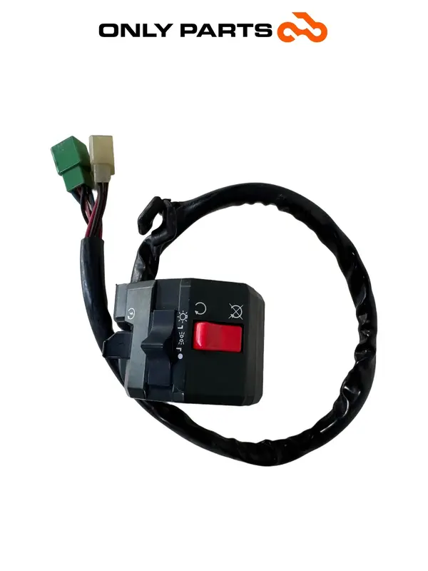 BLOCCHETTO COMANDI DESTRO DEVIOLUCI KAWASAKI ER-5 500 ER5 2001-2006 SWITCH OEM — 3