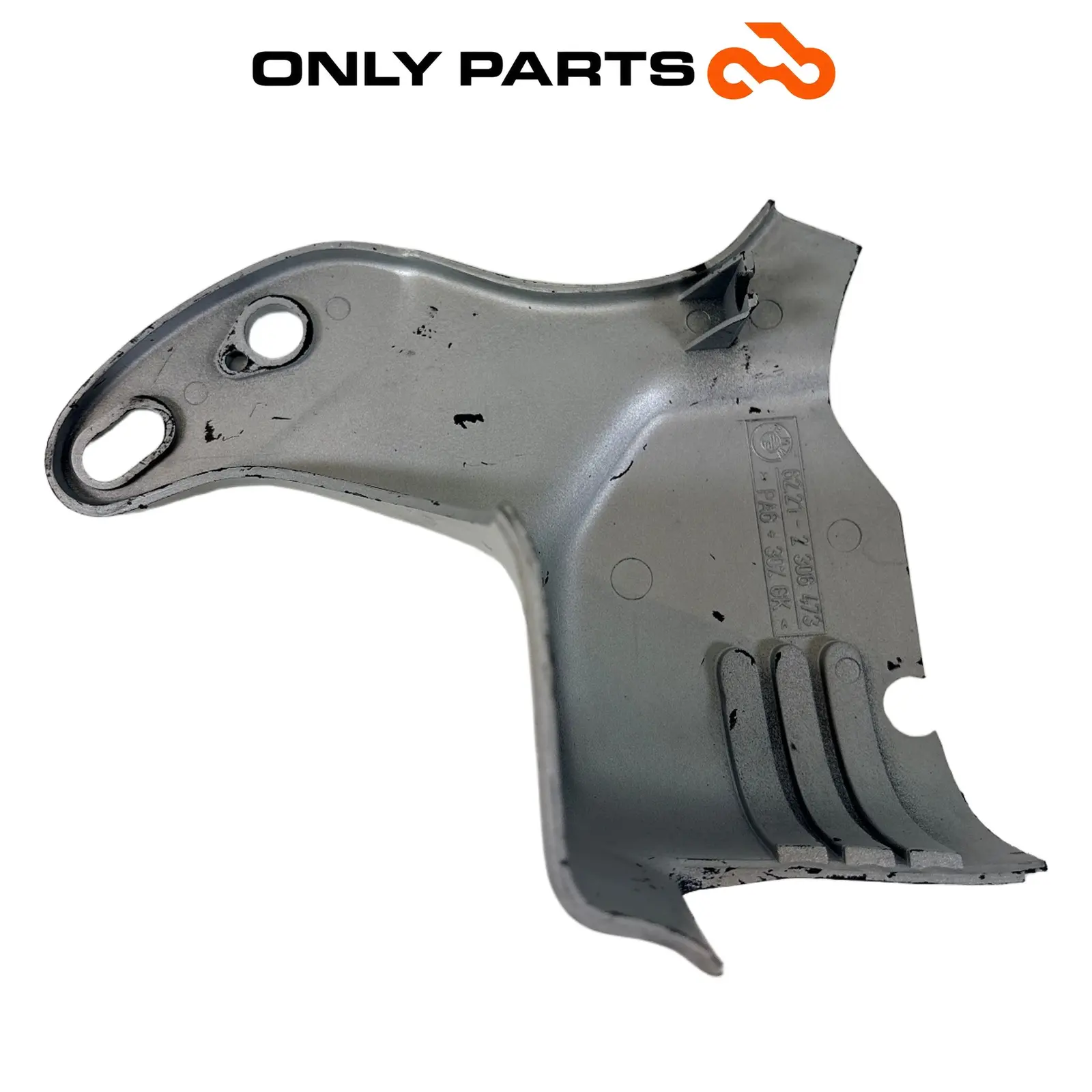 Protezione testata cilindro in plastica grigia (cylinder head cover) BMW R 850 R 1997 BMW R 850 R usato — foto reale 7