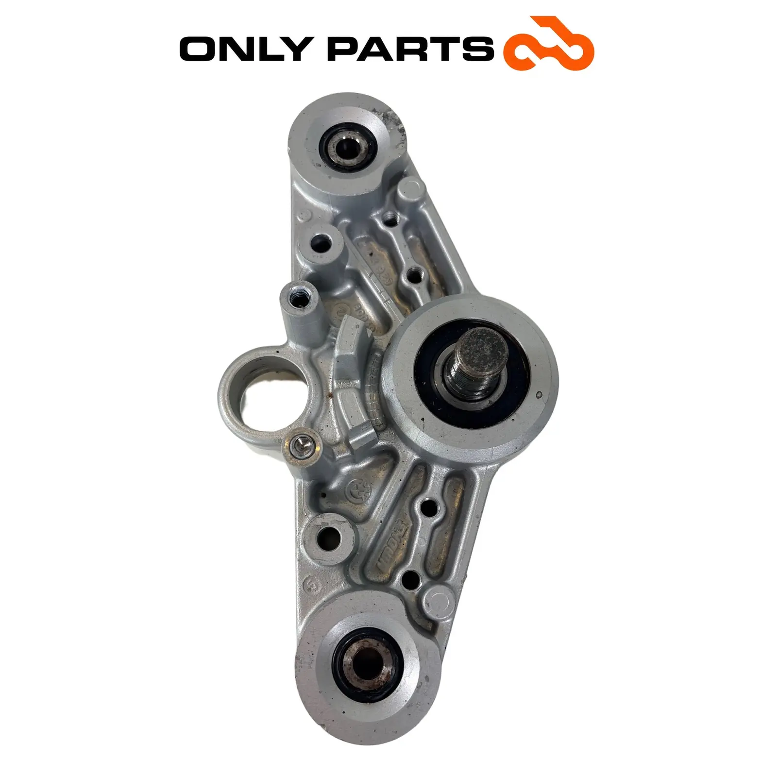 Piastra superiore di sterzo con boccole elastiche (upper triple clamp) BMW R 850 R 1997 BMW R 850 R usato — foto reale 9