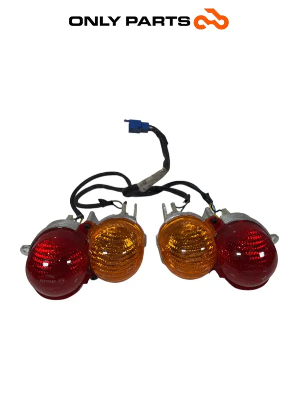 COPPIA FARI POSTERIORI STOP FRECCE MBK SKYLINER 125 CC 1999 REAR TAIL LIGHTS