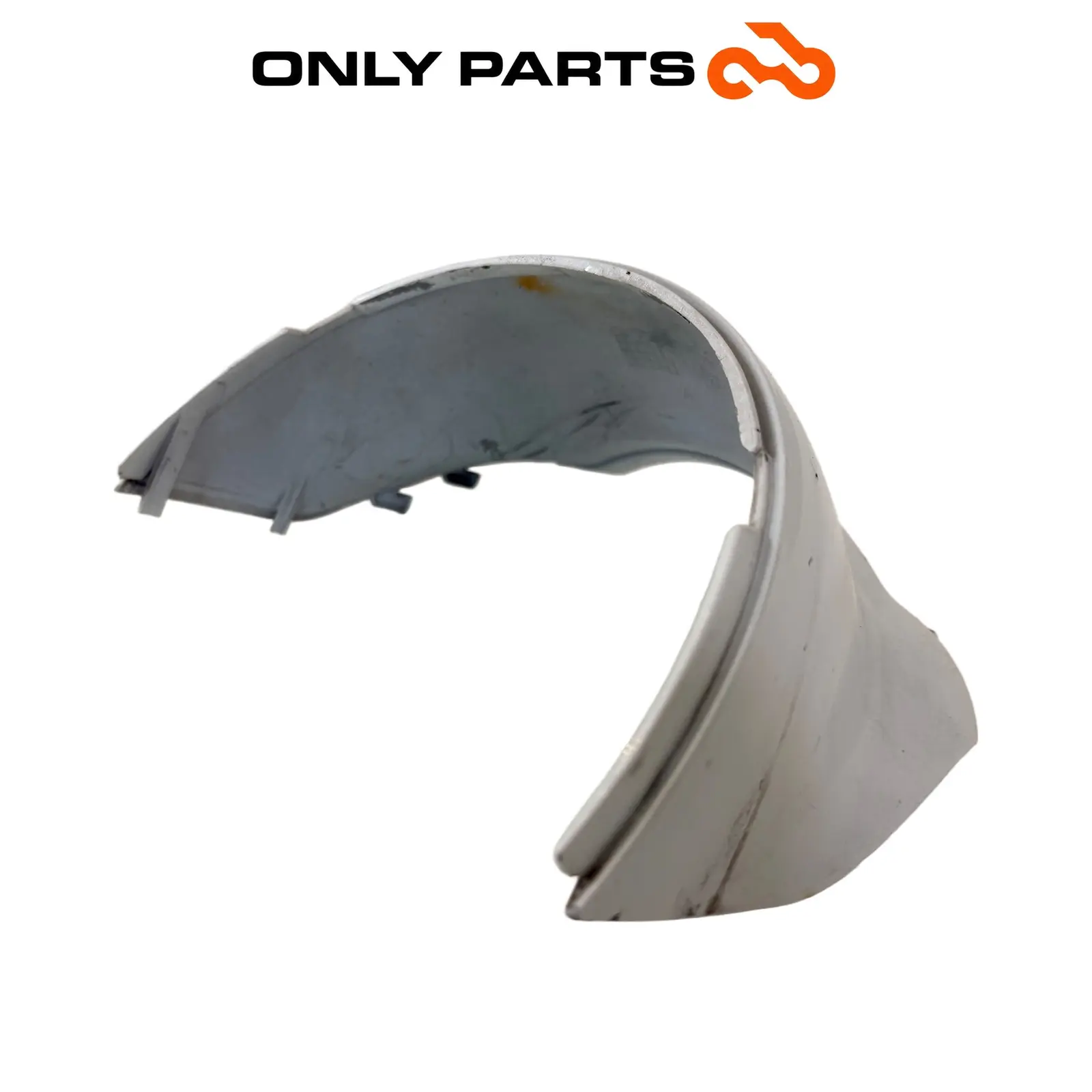 Carena frontale OEM 110083 Aprilia Scarabeo 300cc 2010 Bianco usato — foto reale 4