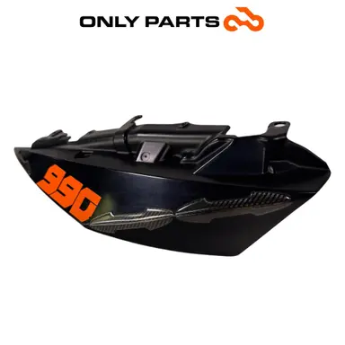 Fianchetto posteriore DX KTM Super Duke 990cc 2006 Nero/Arancione usato — foto reale 2